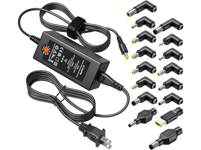 Powseed 65W Universal Laptop Charger for Lenovo HP Dell Acer ASUS Gateway Samsung Monitor Power Cord 5V 6V 10V 12V 13.5V 14V 15V 16V 18V 18.5V 19V...