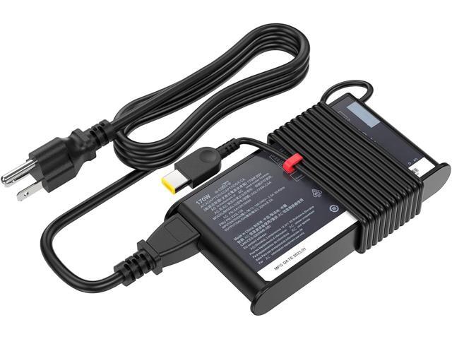 Slim 170W Charger Fit for Lenovo Legion Slim 5 5i Yoga Pro 9i Lenovo ThinkPad P1 P16 IdeaPad Pro 5 Lenovo LOQ ADL170SCC3A 4X20S56697-20V 8.5A ac...