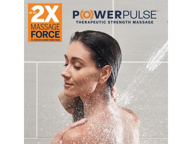 Waterpik High Pressure Handheld Wand and Rain Shower Head Combo with 8-Foot Long Metal Hose, BodyWand Spa System with 7 Spray Modes for Hair and...