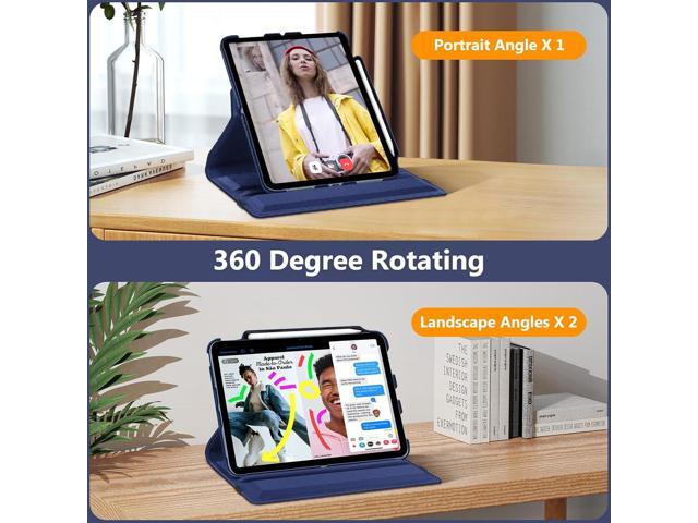 Fintie Rotating Case for iPad (A16) 11th Generation 11 Inch (2025), iPad 10th Generation 10.9 Inch (2022) - [Built-in Pencil Holder] 360 Degree...