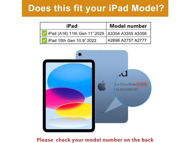 ProCase Kids Case for iPad A16 11th Generation 2025/iPad 10th Generation 2022 with Pencil Holder, iPad 11/10 Case Shockproof Lightweight Cover with...