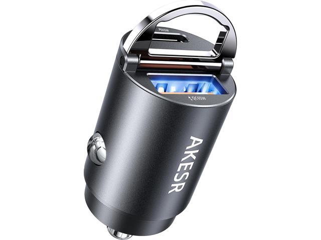 65W USB C Car Charger Fast Charging12V USB Outlet Accesorios para CarroCompact Cigarette Lighter AdapterCar Phone Charger for iPhone/16/15/14/13/12...