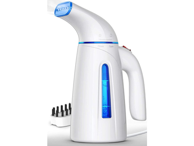 OGHom Steamer for Clothes, Handheld Clothing Steamer for Garment, 240ml Big Capacity 700W Portable Travel Steam Iron (Blue)