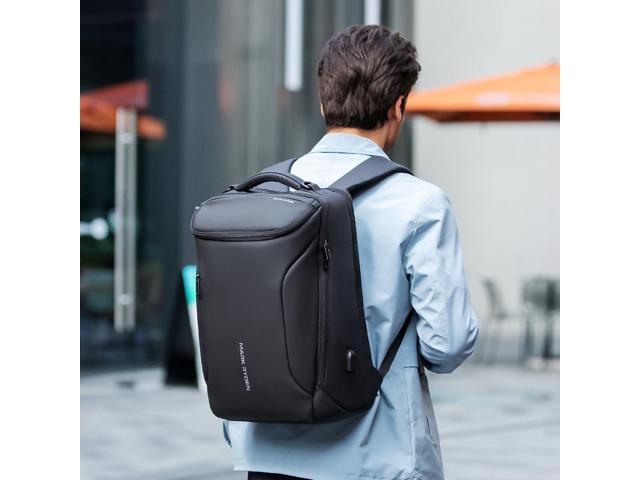 MARK RYDEN Business Backpack for Men, Waterproof High Tech Backpack with Sport Car Shape Design and USB Charging Port, Travel Laptop Backpack Fits...