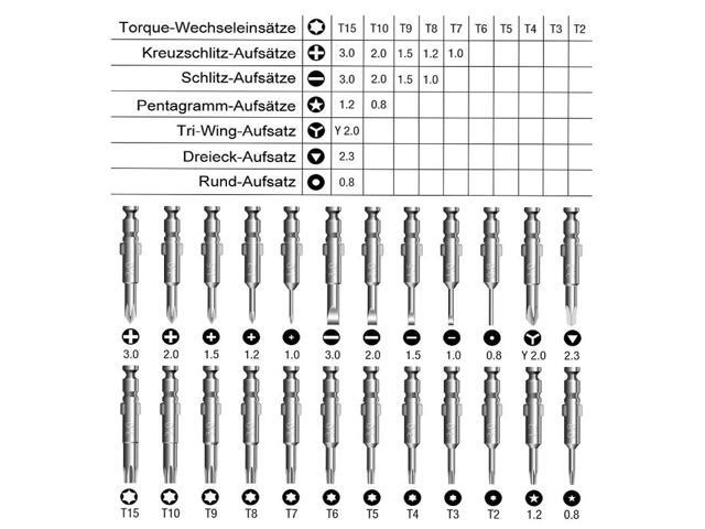 Mini Precision Screwdriver Set 25 in 1 Electronic Screwdriver Opening Repair Tools Kit for iPhone Camera Watch Tablet PC