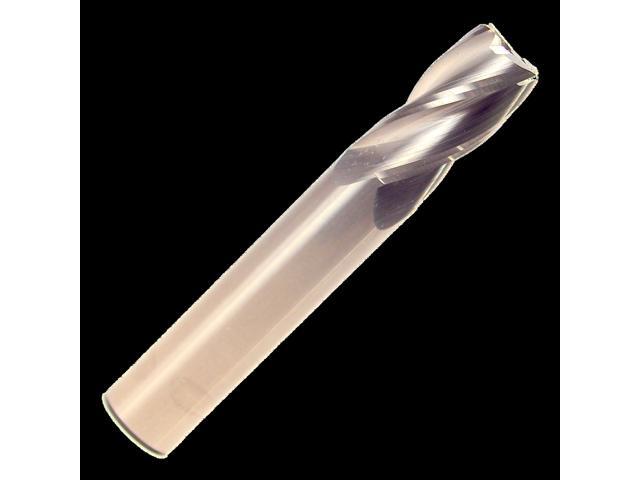 Drill America MMO1-4FSE Solid Carbide End Mill, Polished Finish, 4 Flute, Square End, 1-1/2' Cutting Length, 1' Cutting Diameter, 4' Length, 1'...