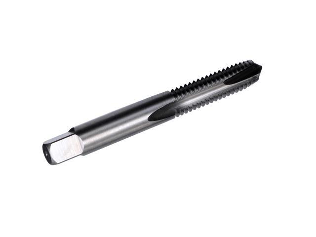 Drill America T/A Series High-Speed Steel Spiral Pointed Gun Tap, Uncoated (Bright) Finish, Round with Square End Shank, 5/8'-18 Size (Pack of 1)