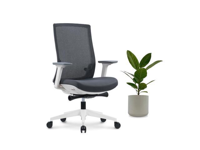 EFFYDESK GrinChair - Fully Adjustable Premium Mesh Ergonomic Office Chair (Grey)