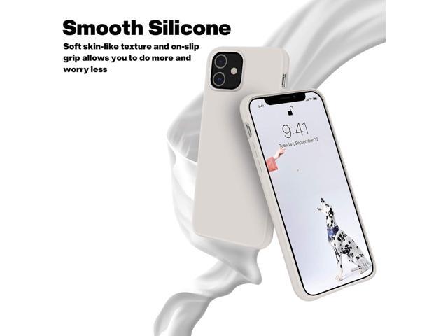 OTOFLY Soft Silicone Designed for iPhone 12/12 Pro Case,[Military Grade Drop Protection] [Anti-Scratch Microfiber Lining] Shockproof Protective...