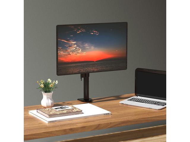 WALI Single Monitor Mount, Single Desk Monitor Stand, Single Monitor Arm Holds Screen Up to 32inch, 22lbs, Fully Adjustable Mount Designed for Home...
