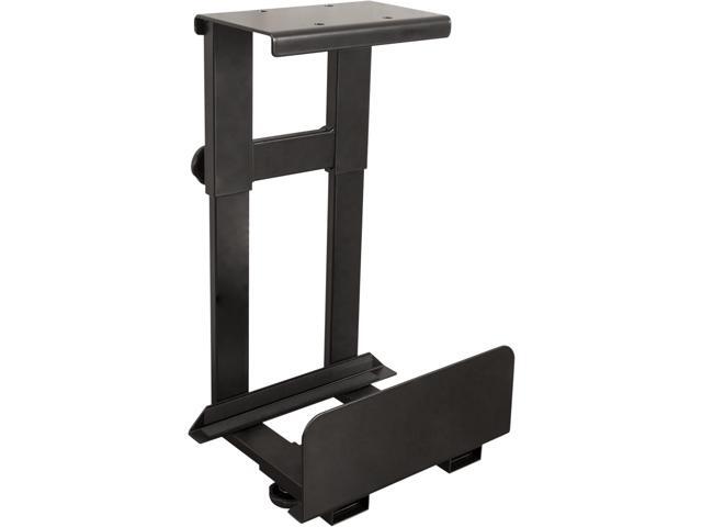 Stand Up Desk Store Adjustable CPU Desktop Computer Tower Holder Under Desk Mount