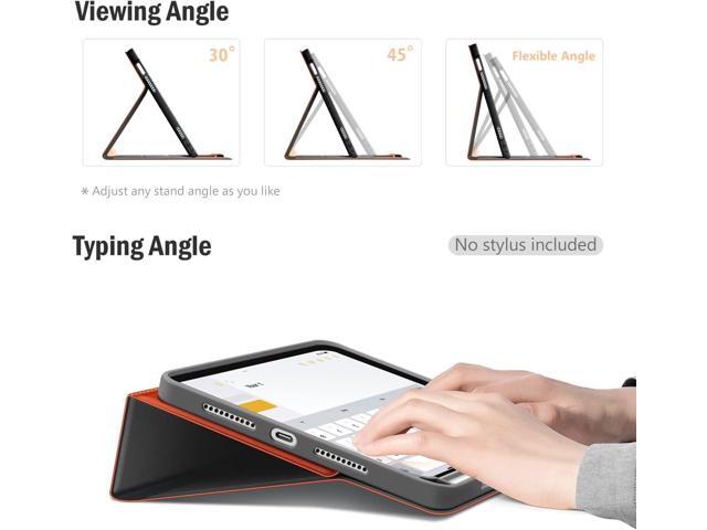 Antbox Case for iPad mini 7 A17 Pro, iPad mini 7th/6th Generation Case (2024/2021) with Pencil Holder Vegan Leather Smart Cover with Auto...