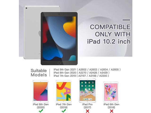 TSQ Case for iPad Case 9th/8th/7th Generation with Screen Protector for Kids Military Grade Shockproof Protective with Stand Hand Shoulder Strap...
