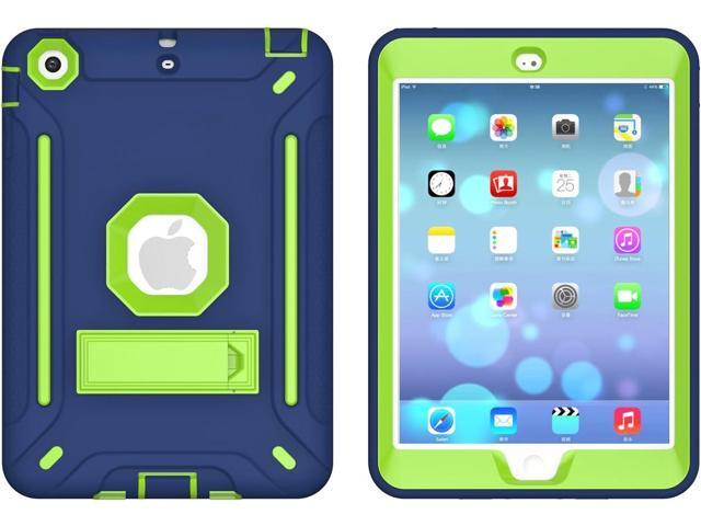 M iPad Mini Case, iPad Mini 3 Case, iPad Mini 2 Case, Hybrid Shockproof Protective Silicone Case and Full-Body Rugged Protective Case with...