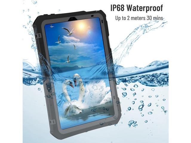 Waterproof Case for iPad Mini 7 (A17 Pro) 2024/Mini 6 2021 8.3-inch, Full Body Protective With Pencil Holder