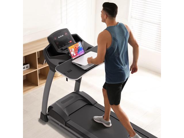 Miden Treadmill Desk Attachment, Universal Laptop Desk, Ergonomic Platform for Notebooks, Tablets, Workstation for Treadmill Handlebars up to 36...