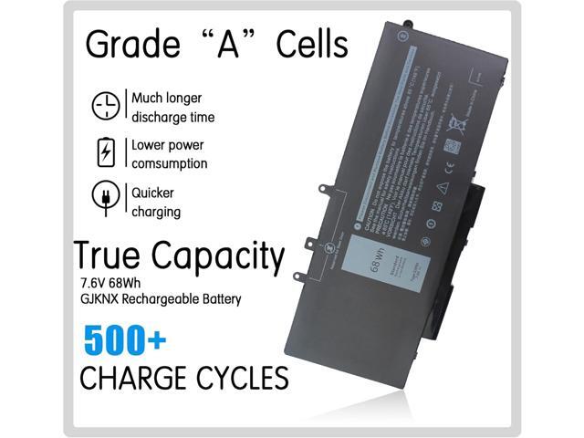 GJKNX 68WH Laptop Battery for Dell Latitude 5480 5580 5280 5288 5488 5580 5590 5591 5490 5491 5495 E5480 E5580 E5490 E5590 Precision 15 3520 3530...