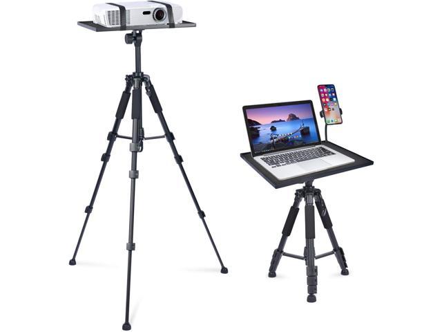 Facilife Projector Tripod Stand, Laptop Tripod Stand, Outdoor Projector Stand Adjustable Tall from 17.6 to 51.4 Inches, Multi-Purpose Portable. photo