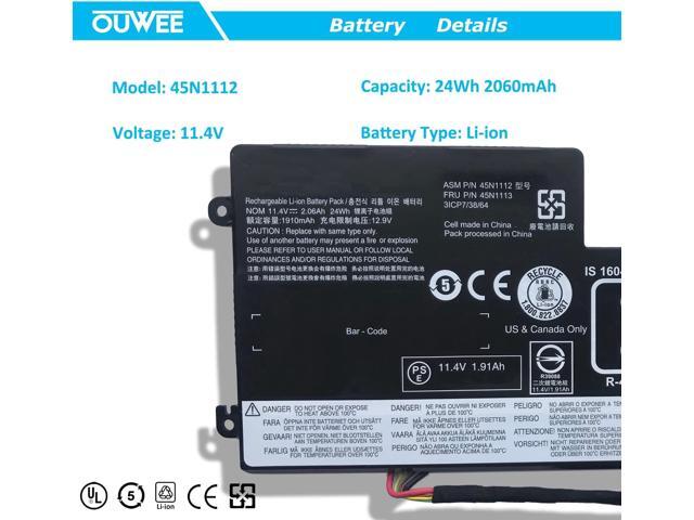 45N1112 Laptop Battery Compatible with Lenovo ThinkPad A275 T440 T440S T450 T450S T460 X230S X240 X240S X250 X260 X270 Series Internal 45N1113...