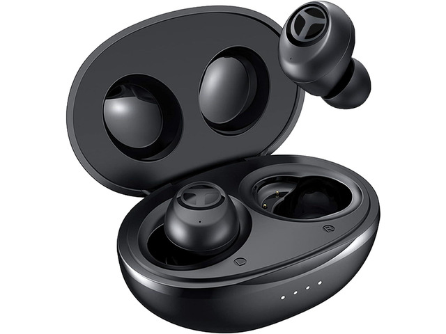 TRANYA Upgraded T10 Wireless Earbuds, 12mm Driver with Premium Deep Bass, Low Latency Game Mode, IPX7 Waterproof, Bluetooth 5.1 in Ear Headphones...