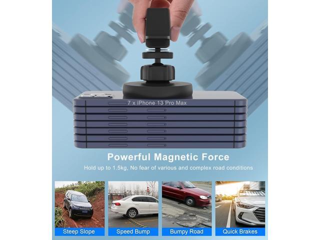 Magnetic Wireless Car Charger Mount Compatible with Magsafe iPhone 15/ iPhone 14/iPhone 13, Fast Charging Air Vent Magnet Accessories Car Phone Holder