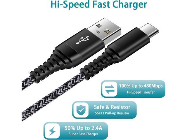 Adaptive Fast Charging Wall Charger USB Type C Cable for Samsung Galaxy S25 Ultra A16 5G,A15 A53 5G,S24 S23 S22 A54 A13 A52 A25 S21 FE S20 A14 A03s...