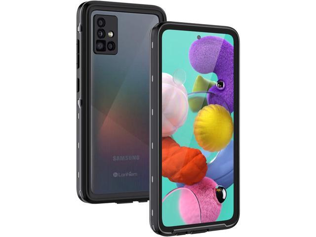 Lanhiem for Samsung Galaxy A51 Case, IP68 Waterproof Dustproof with Built-in Screen Protector, Heavy Duty Full Body Protective Phone Case for...