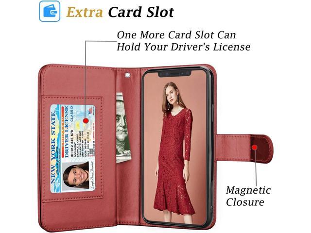 Takfox Wallet Case for iPhone 11, iPhone 11 6.1 Leather Wallet Case with ID Credit Card Holder Slots Folio Flip Kickstand Detachable Magnetic Phone...