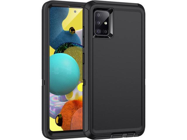 for Galaxy A51 5G Case,[Without Screen Protector] Shockproof Dropproof Dustproof 3-Layer Protection Rugged Heavy Duty Hard Cover Case for Samsung...