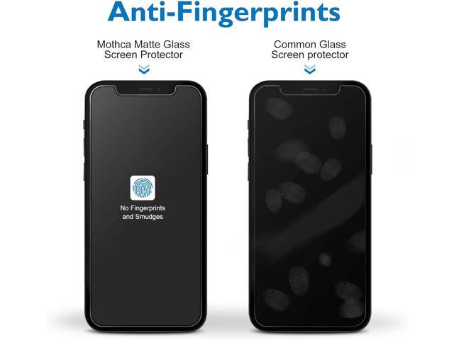 Mothca Matte Glass Screen Protector for iPhone 12 Pro/12 Anti-Glare & Anti-Fingerprint Tempered Glass Film Case Friendly Easy to Install Bubble...