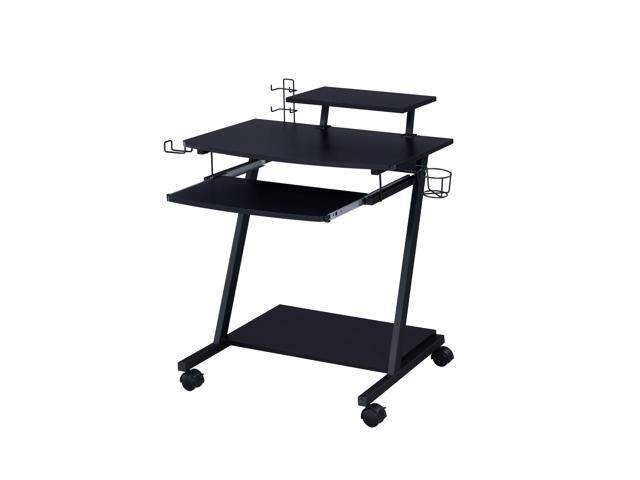 Ordrees Black Finish Gaming Desk