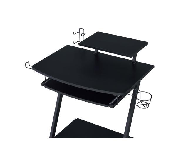 Ordrees Black Finish Gaming Desk