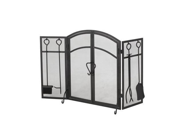 FOLDING SCREEN WITH DOORS AND 4 PCS TOOL SETS