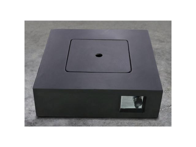 Fiber Reinforced Concrete Propane Gas Fire Pit table