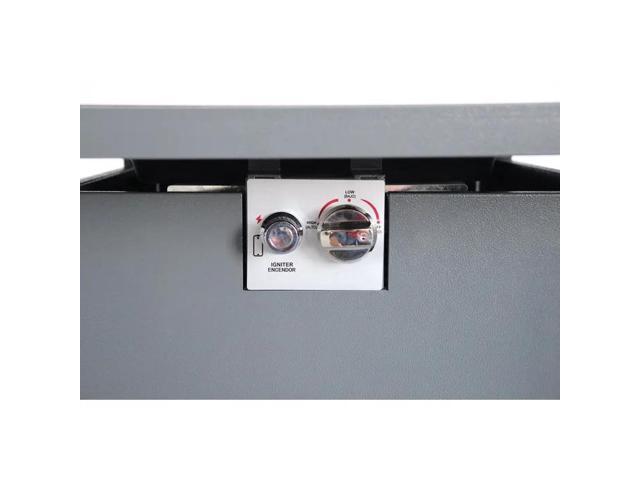 30' Powdercoated Metal Fire Pit