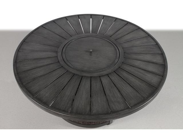 25 H x 52 W Propane Outdoor Fire Pit Table