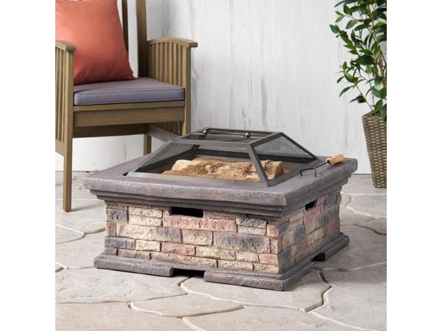 MGO 29 SQUARE WOOD BURNING FIRE PIT