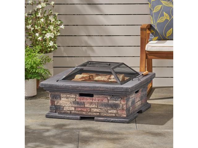 MGO 29 SQUARE WOOD BURNING FIRE PIT