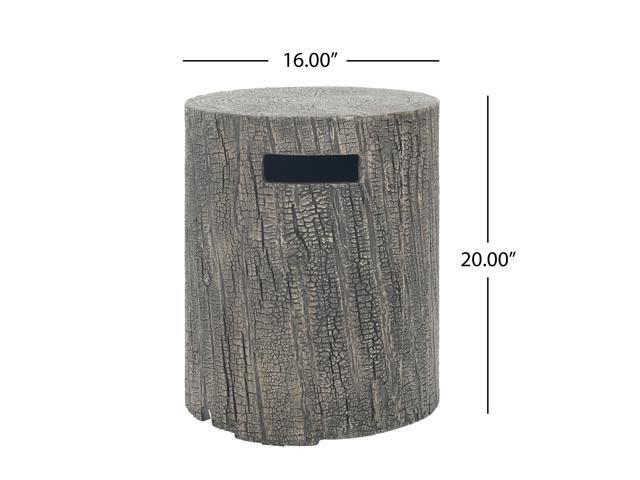 16x20 inch MGO Tank Holder/Side Table, Light Grey