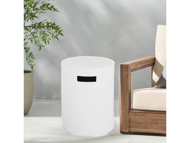 16x20 inch MGO Tank Holder/Side Table, White