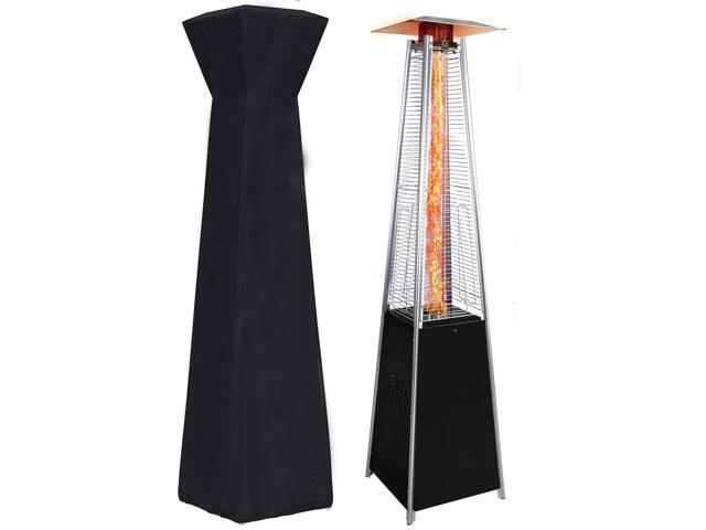Patio Heater 48,000 BTU Outdoor Heaters for Patio Propane with Detachable Wheels, Protective Cover, Outdoor Terrace Garden Poolsid Commercial...