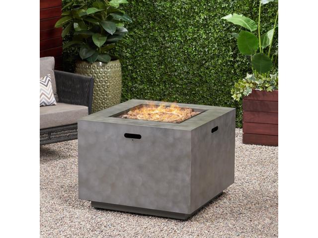 SQUARE IRON FIRE PIT-50 000 BTU
