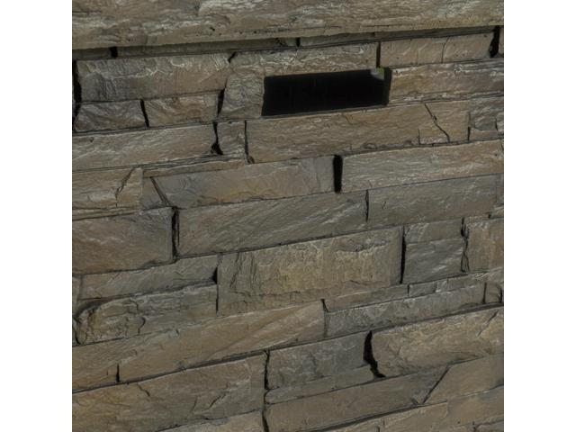 35' SQUARE MGO FIRE PIT - 40000 BTU.