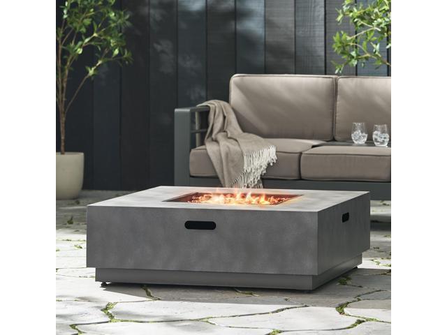 SQUARE Iron FIRE PIT-50 000 BTU
