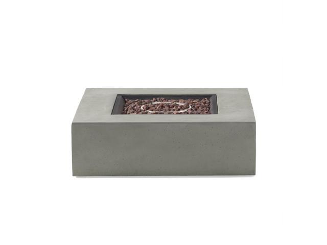 50 000 BTU SQUARE MGO FIRE TABLE TANK OUTSIDE