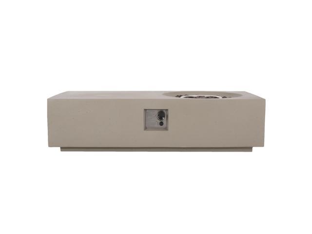 RECTANGLE 14.75' MGO FIRE PIT - 50 000 BTU