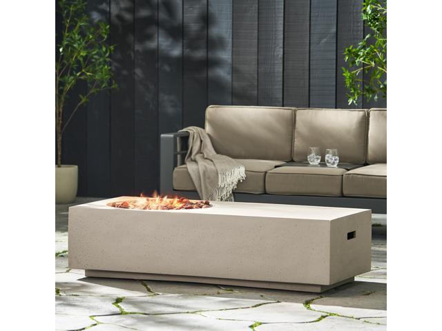 RECTANGLE 14.75' MGO FIRE PIT - 50 000 BTU