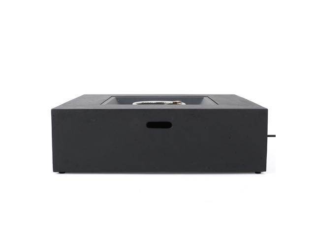 50 000 BTU SQUARE MGO FIRE TABLE TANK OUTSIDE