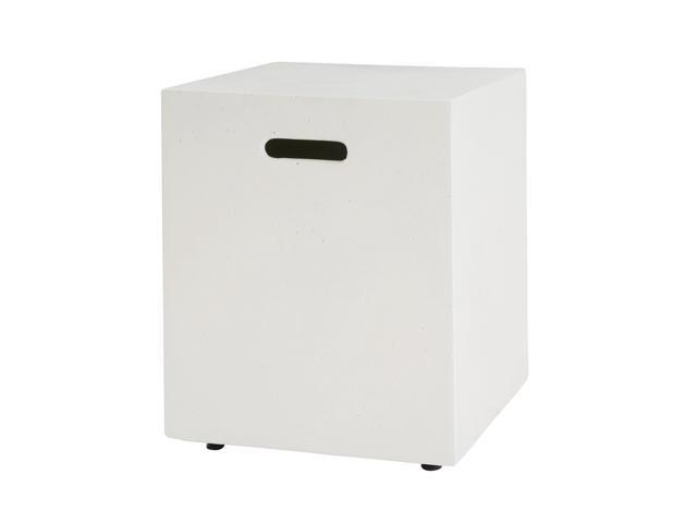 16x20 inch MGO Tank Holder/Side Table, White