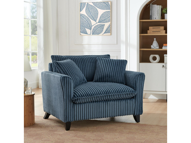 Lazy sofa chair, comfortable single-person sofa chair, with a backrest and soft